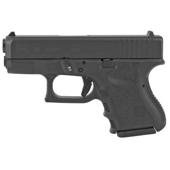 Glock 26 Gen 3 3.43" 10-Round 9mm Pistol | Austrian Made, CA Eligible