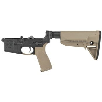 BCM Complete Gunfighter FDE SOPMOD Lower Receiver Assembly