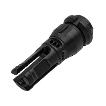 Sons of Liberty 9-Port Neutral NOX 5.56 Dead Air Keymo Hybrid Flash Hider, 1/2x28