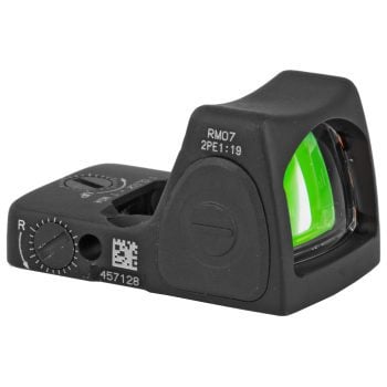 Trijicon RMR Type 2, Adjustable LED Red Dot Sight, 6.5MOA, Black