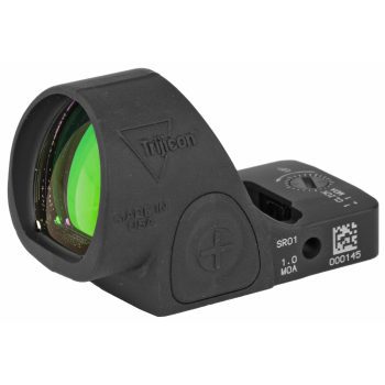 Trijicon SRO, Adjustable LED Red Dot Sight, 1MOA, Black