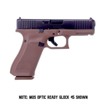 Glock 45 4.02" 17-Round 9mm Pistol, FDE