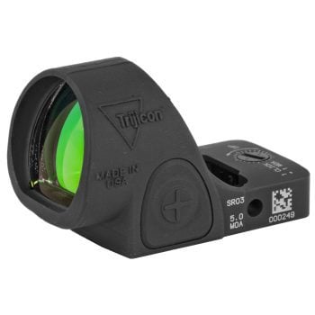 Trijicon SRO, Adjustable LED Red Dot Sight, 5MOA, Black