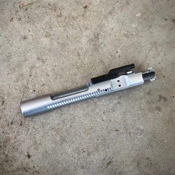 Evolve Weapons Systems Full-Auto M16 Bolt Carrier Group, Chrome