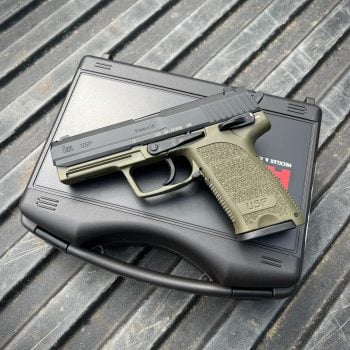 Heckler & Koch HK USP 9 V1 - OD Green Frame, Limited Run 1 of 250