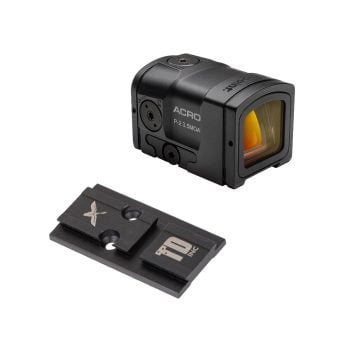 Aimpoint ACRO P2, 3.5 MOA Red Dot & Forward Controls ACRO Plate for Glock MOS