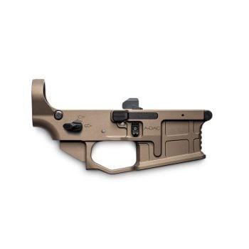 Radian Weapons AX556 ADAC Billet Stripped Lower Receiver, Radian Brown