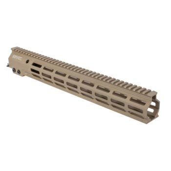 Geissele MK18 SMR Super Modular Rail, 16.5" MLOK & Arca-Swiss, Desert Dirt Color
