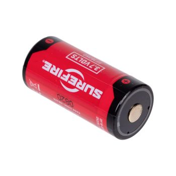 Surefire Rechargeable 18350 Battery Cell & Micro USB Charger
