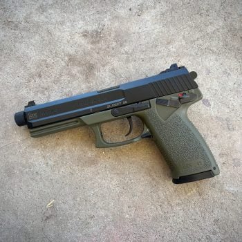 Heckler & Koch HK Mark 23 5.87" 12-Round .45Auto Pistol, OD Green
