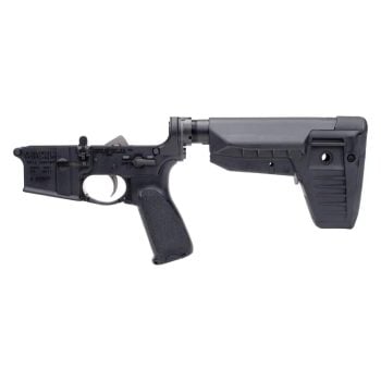 BCM Complete MK2 Lower w/ Recoil Mitigation Buffer System & Mod 1 SOPMOD Stock, Black