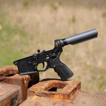 LMT MARS-L Forged Complete Ambidextrous Pistol Lower Receiver - No Stock