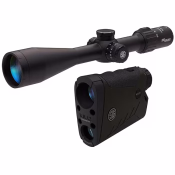 SIG Sauer BDX Combo Kit, Kilo2400BDX LRF and Sierra3BDX Rifle Scope 6.5-20x52mm SOK24BDX01