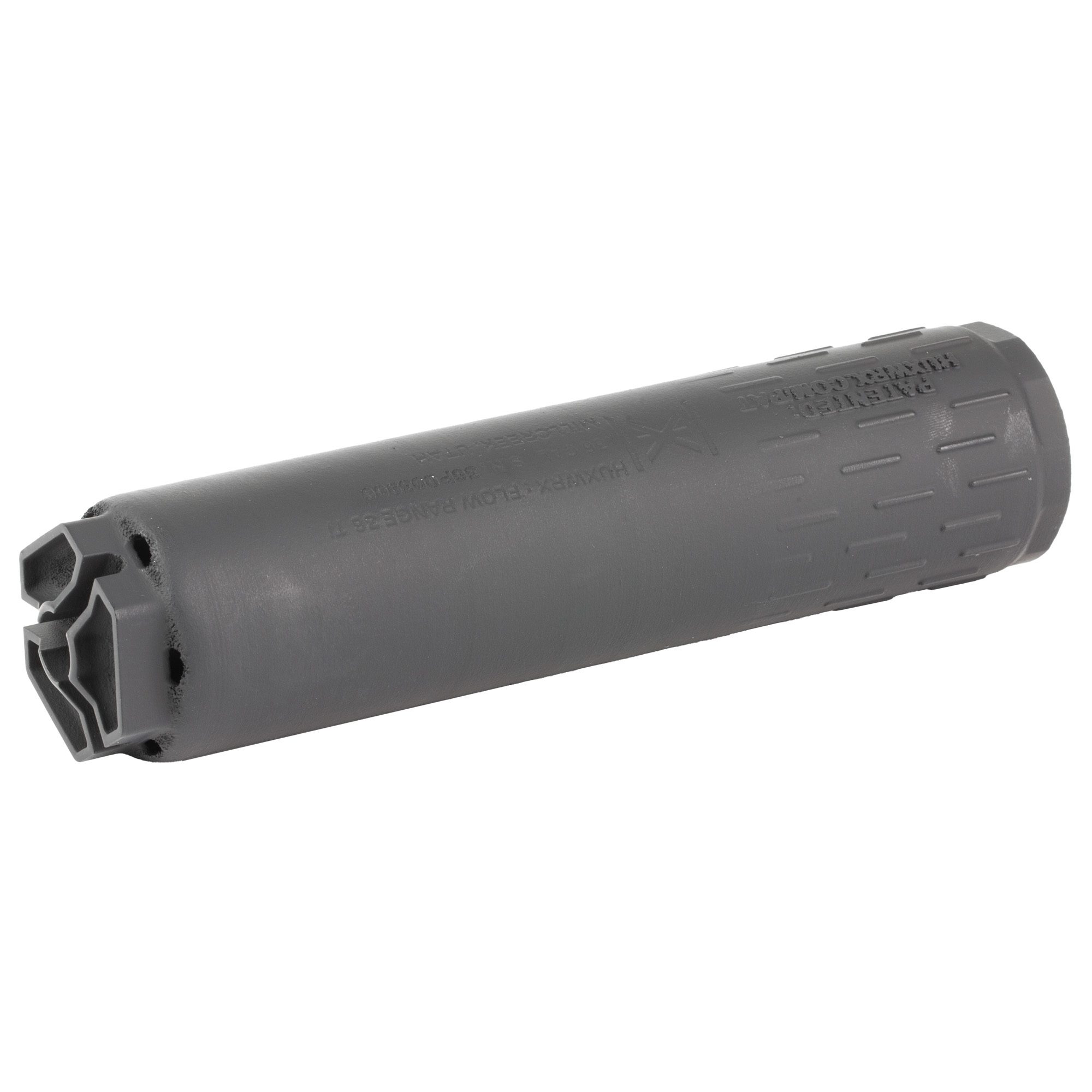 HUXWRX Flow Range 36 Titanium Flow Through Rifle Suppressor - Image 2