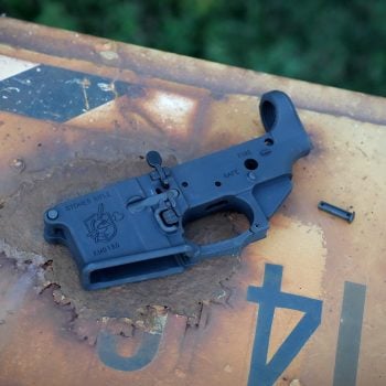 Knight's Armament SR-15 IWS Partially Stripped Lower Receiver - Cosmetic Blemish
