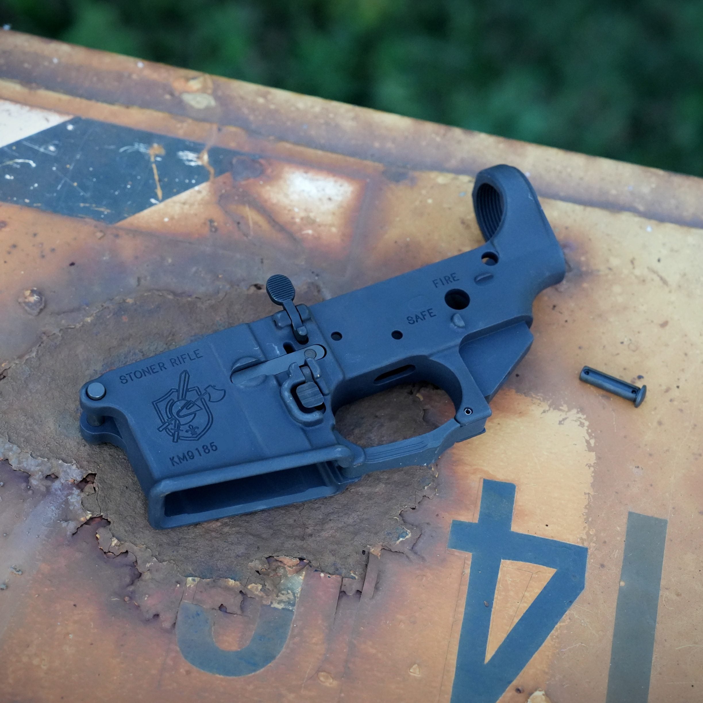 Knight's Armament SR-15 IWS Partially Stripped Lower Receiver - Cosmetic Blemish