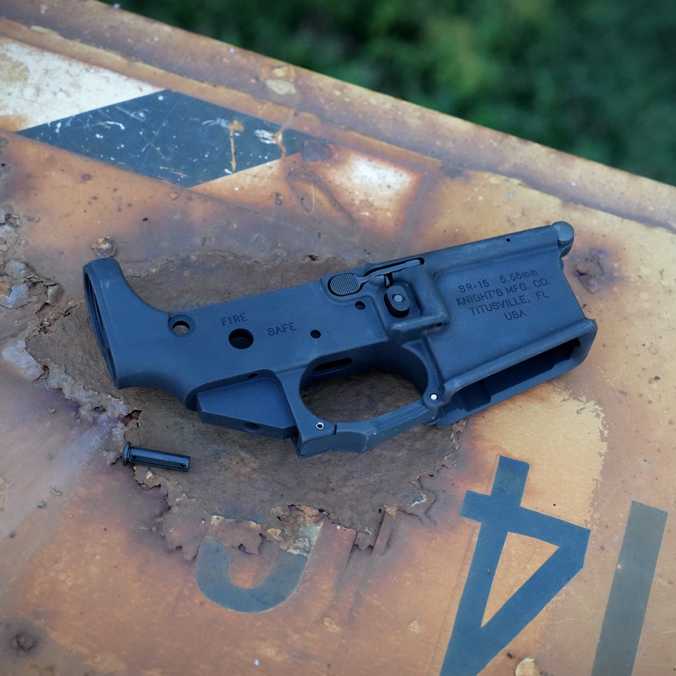 Knight's Armament SR-15 IWS Partially Stripped Lower Receiver - Cosmetic Blemish - Image 2