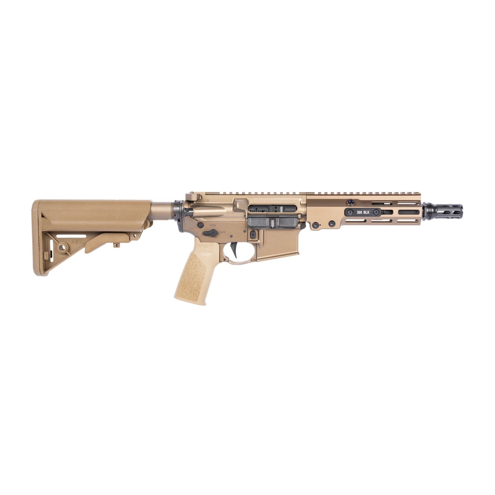 Geissele Automatics Super Duty Mod 1 SBR 8" 300BLK, Desert Dirt Color - Image 2