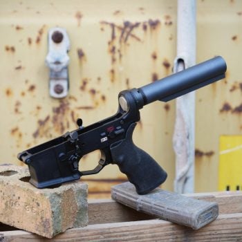 LMT MARS-L Forged Ambidextrous Pistol Lower Receiver - No Stock & Trigger