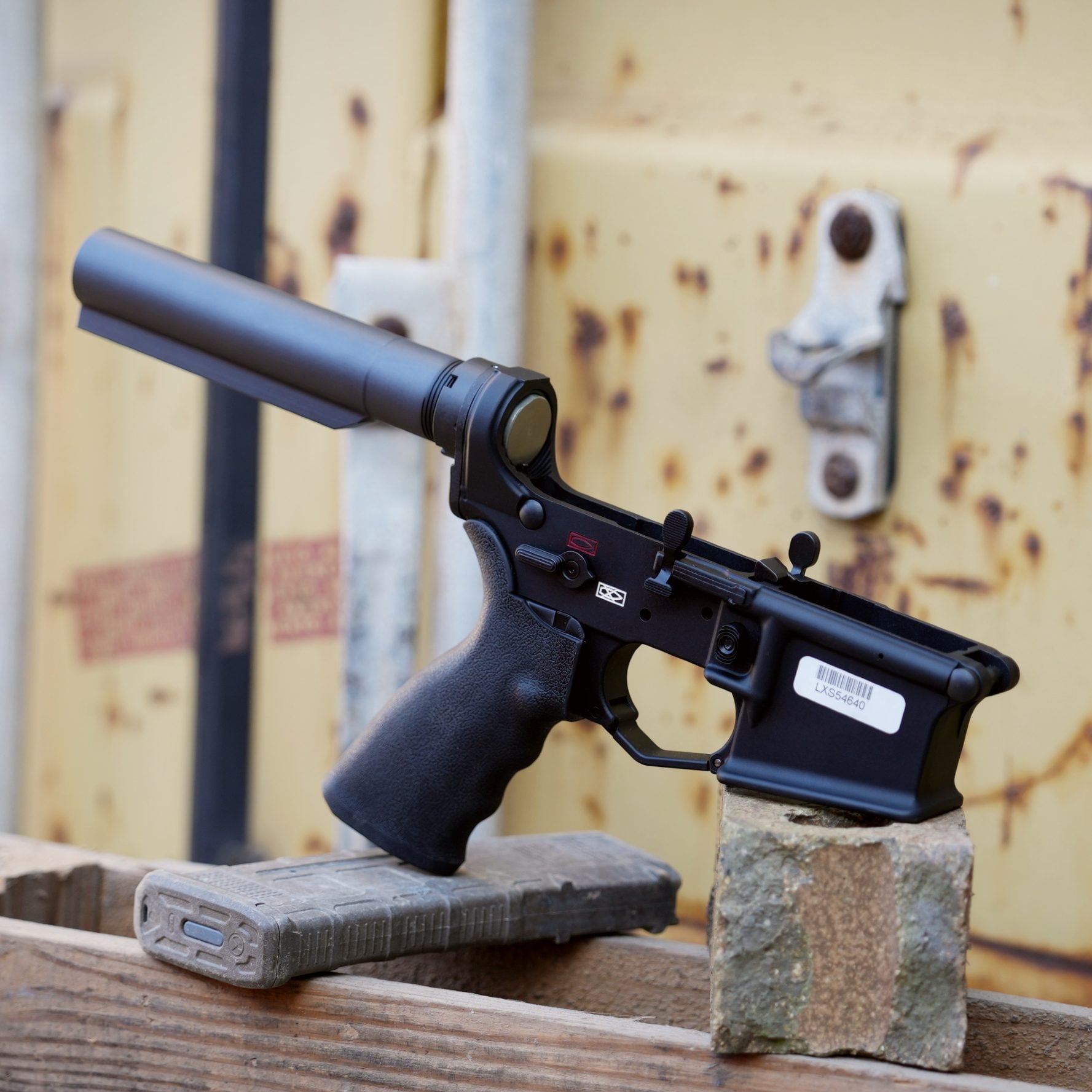 LMT MARS-L Forged Ambidextrous Pistol Lower Receiver - No Stock