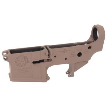 Precision Reflex PRI Forged Stripped Lower Receiver, FDE