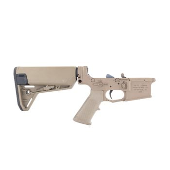 Knight's Armament SR-15 IWS Lower Receiver Assembly, FDE Cerakote
