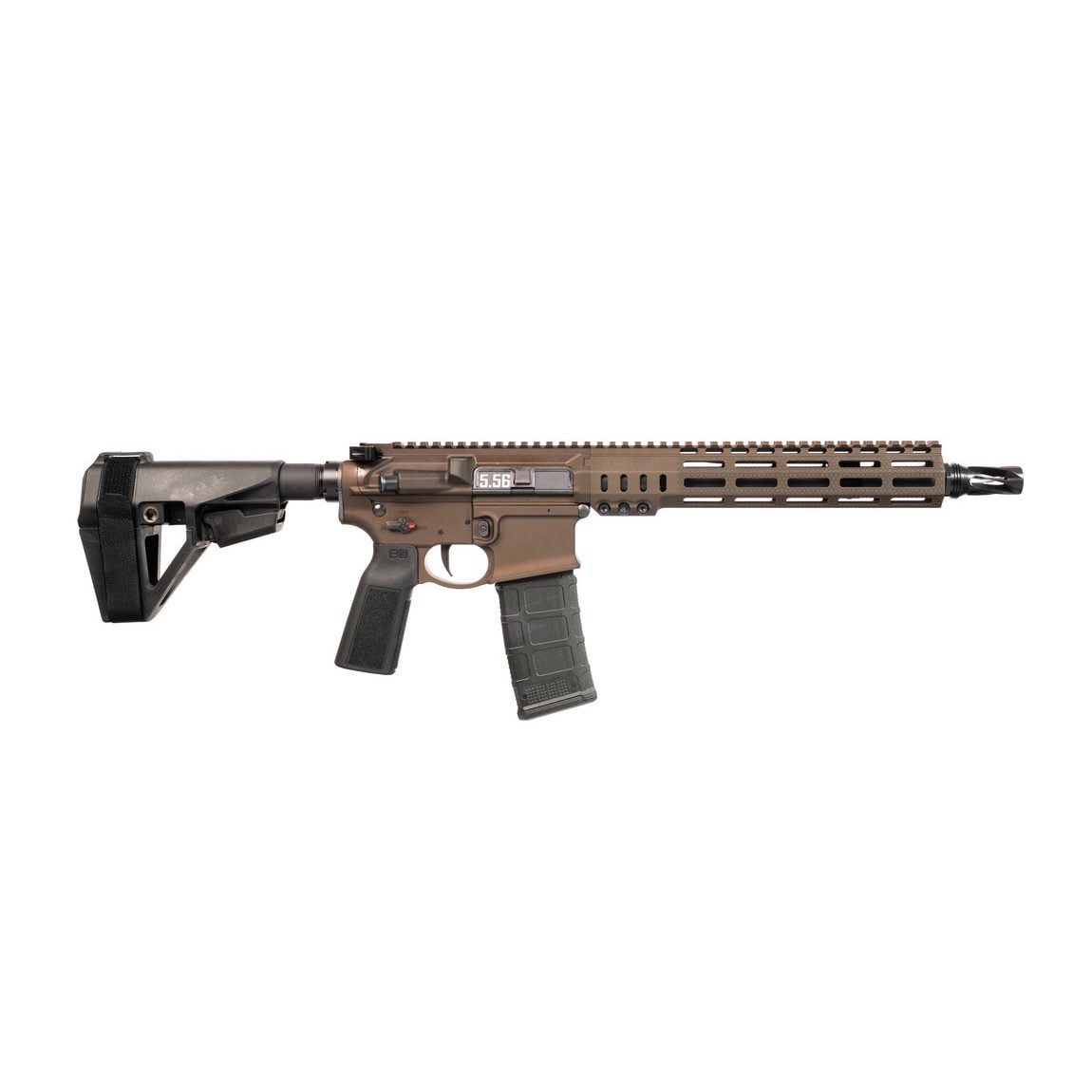 Sons of Liberty Gun Works MK1 Carbine 11.5" 5.56 Pistol, FDE Anodized - Image 2