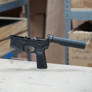 Sons of Liberty Gun Works M4 Pistol Lower -- No Stock