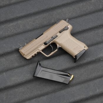Heckler & Koch HK45C Compact V1 8-Round .45 Pistol, FDE - 2026 SMU Edition