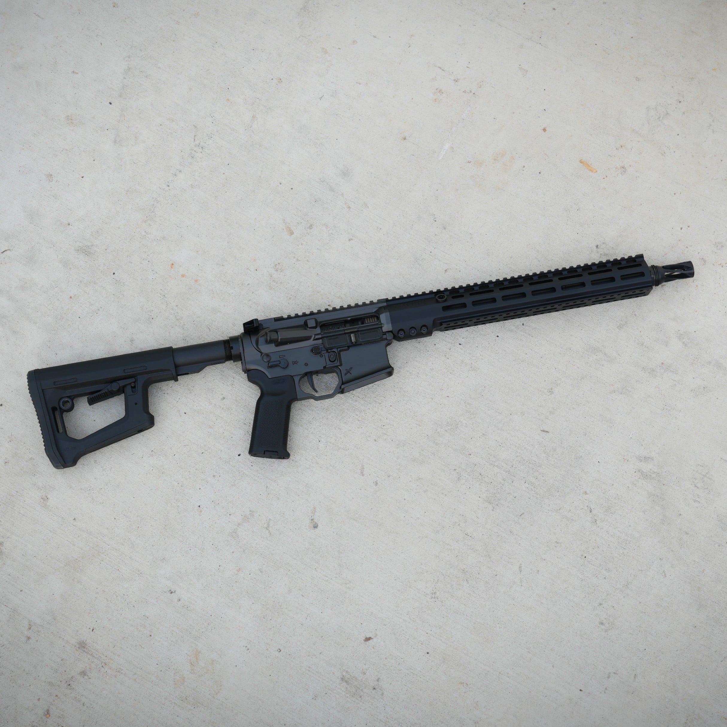 Sons of Liberty Gun Works LRF Broadsword 14.5" Pinned .223 Wylde SPR ARCA Rifle, Gray - Image 2