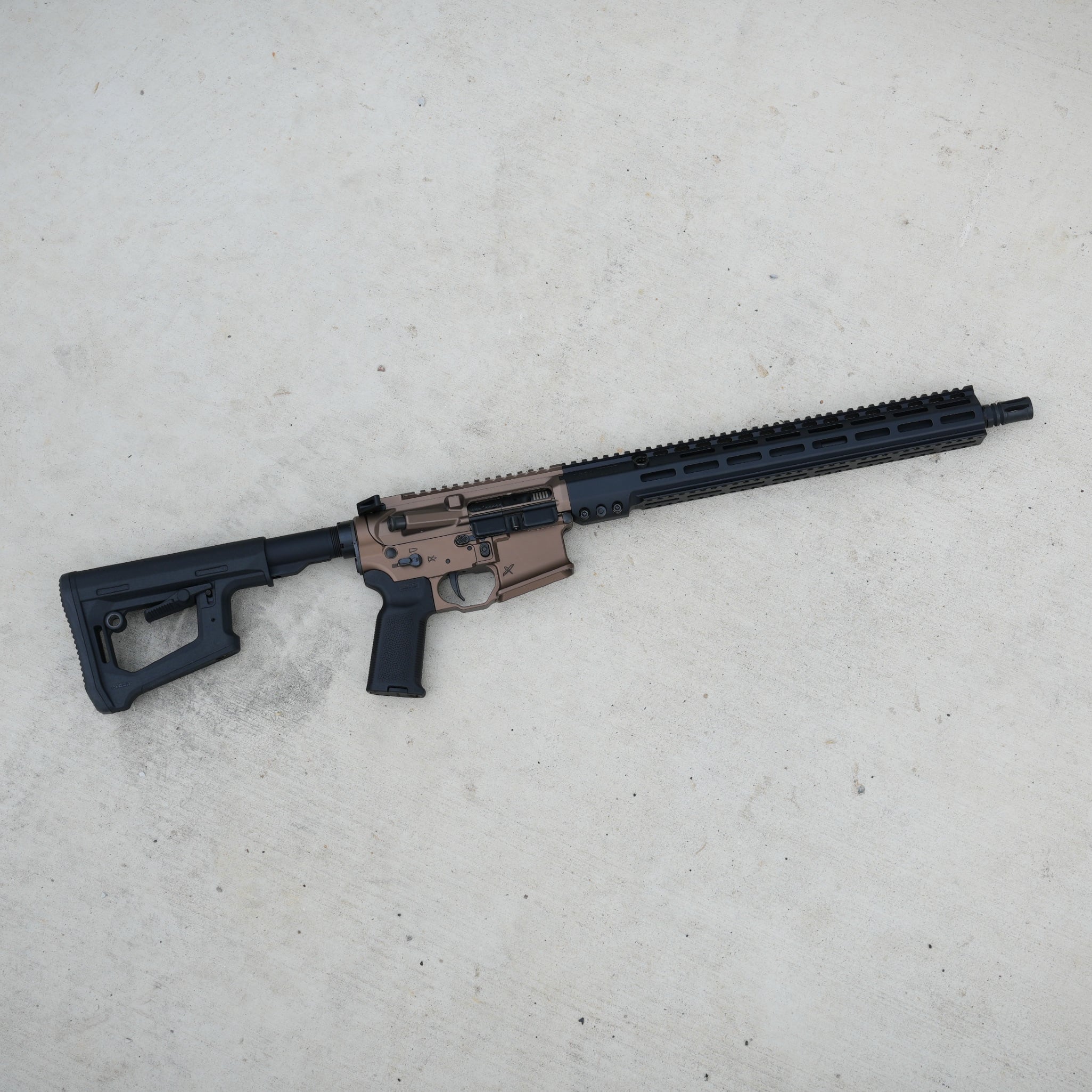 Sons of Liberty Gun Works LRF Broadsword 16" .223 Wylde SPR ARCA Rifle, FDE - Image 2