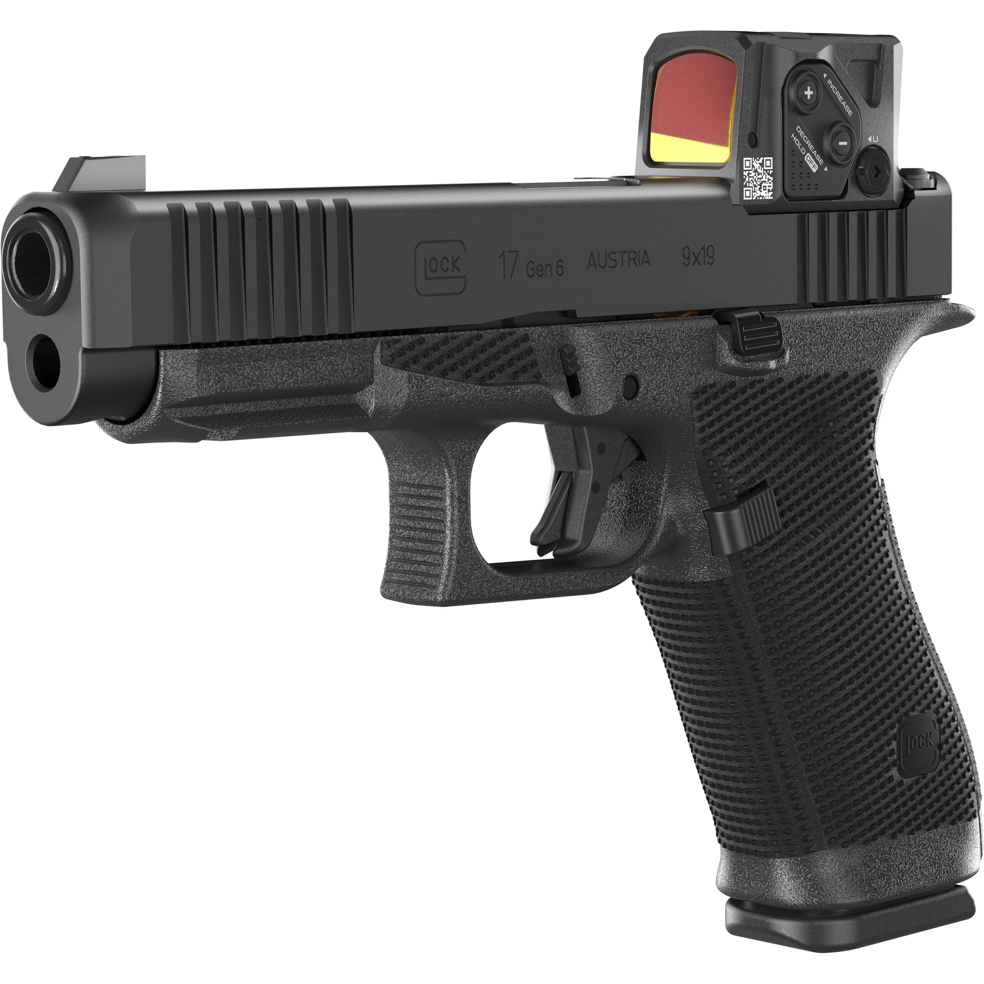 Glock 17 Gen6 4.49" 10-Round 9mm Pistol w/ Aimpoint COA Red Dot Sight - Image 3