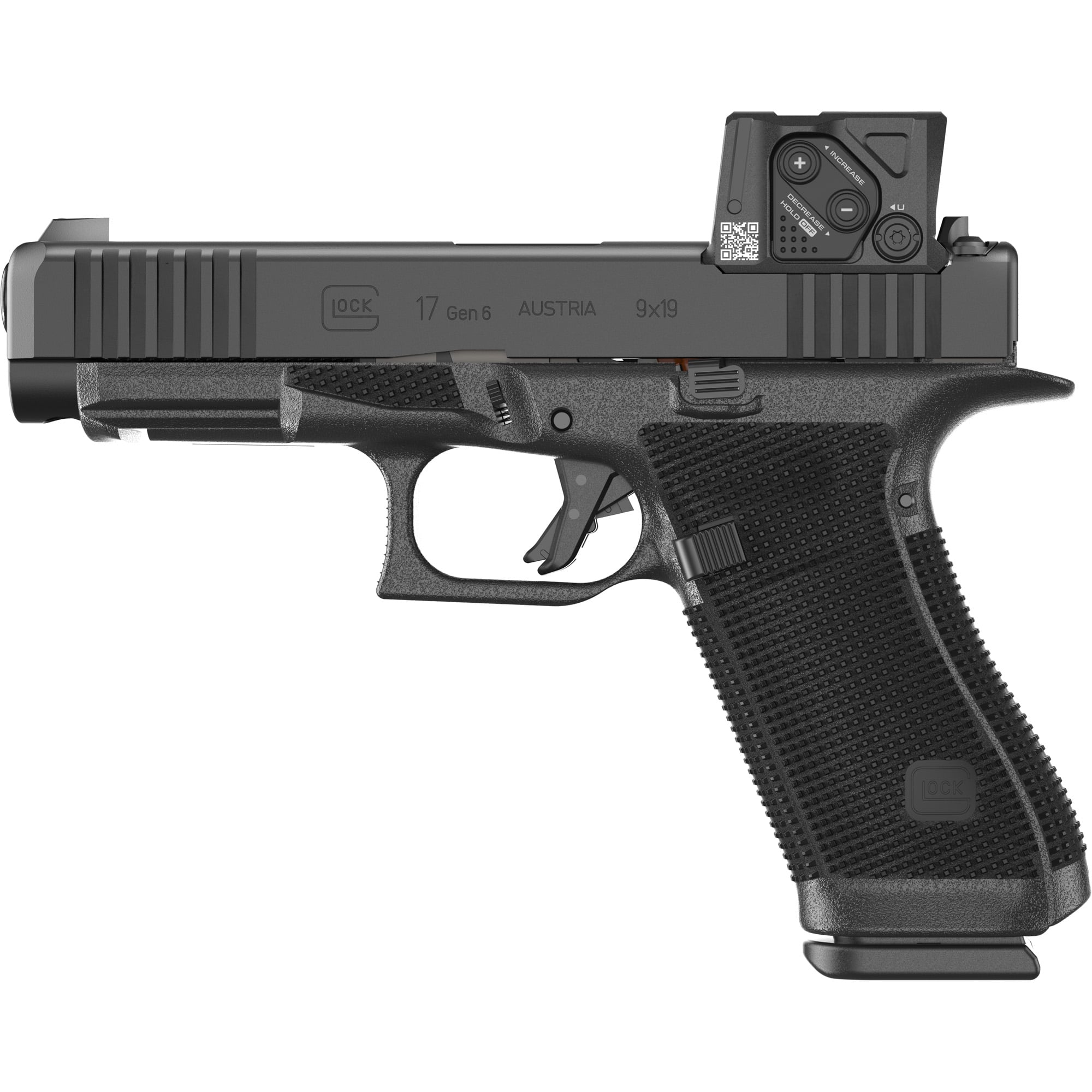 Glock 17 Gen6 4.49" 10-Round 9mm Pistol w/ Aimpoint COA Red Dot Sight