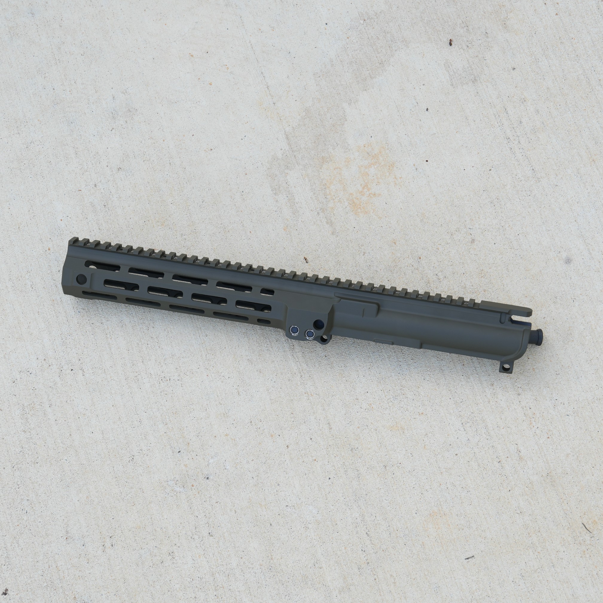 LMT MRP-L MLOK 9.25" Upper Receiver Chassis, OD Green Cerakote - Image 2