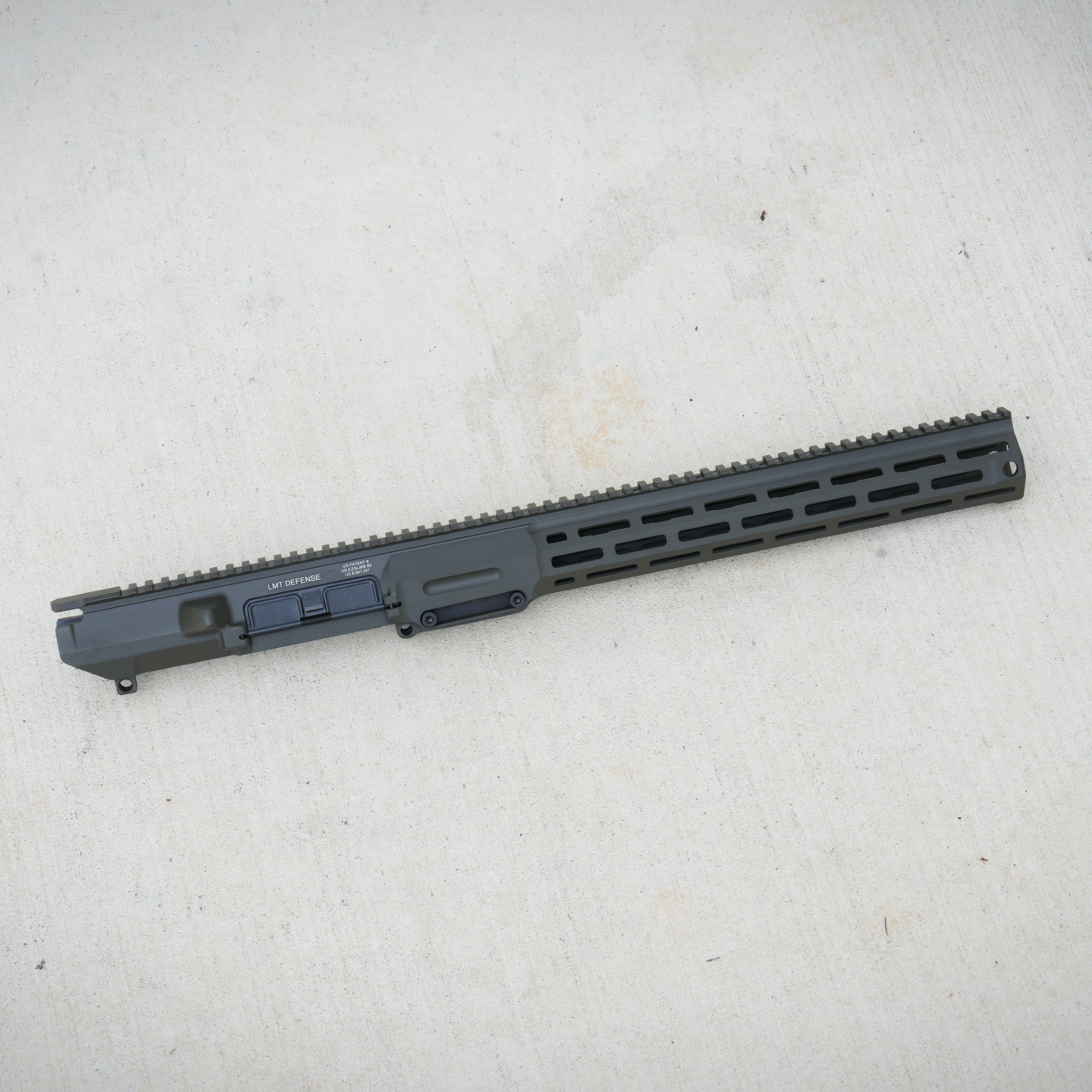 LMT MWS MRP-H MLOK 15.3" Upper Receiver Chassis, OD Green Cerakote