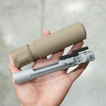 KAC QDC 556 CRS-2 Suppressor and Sandcutter, No Boxes
