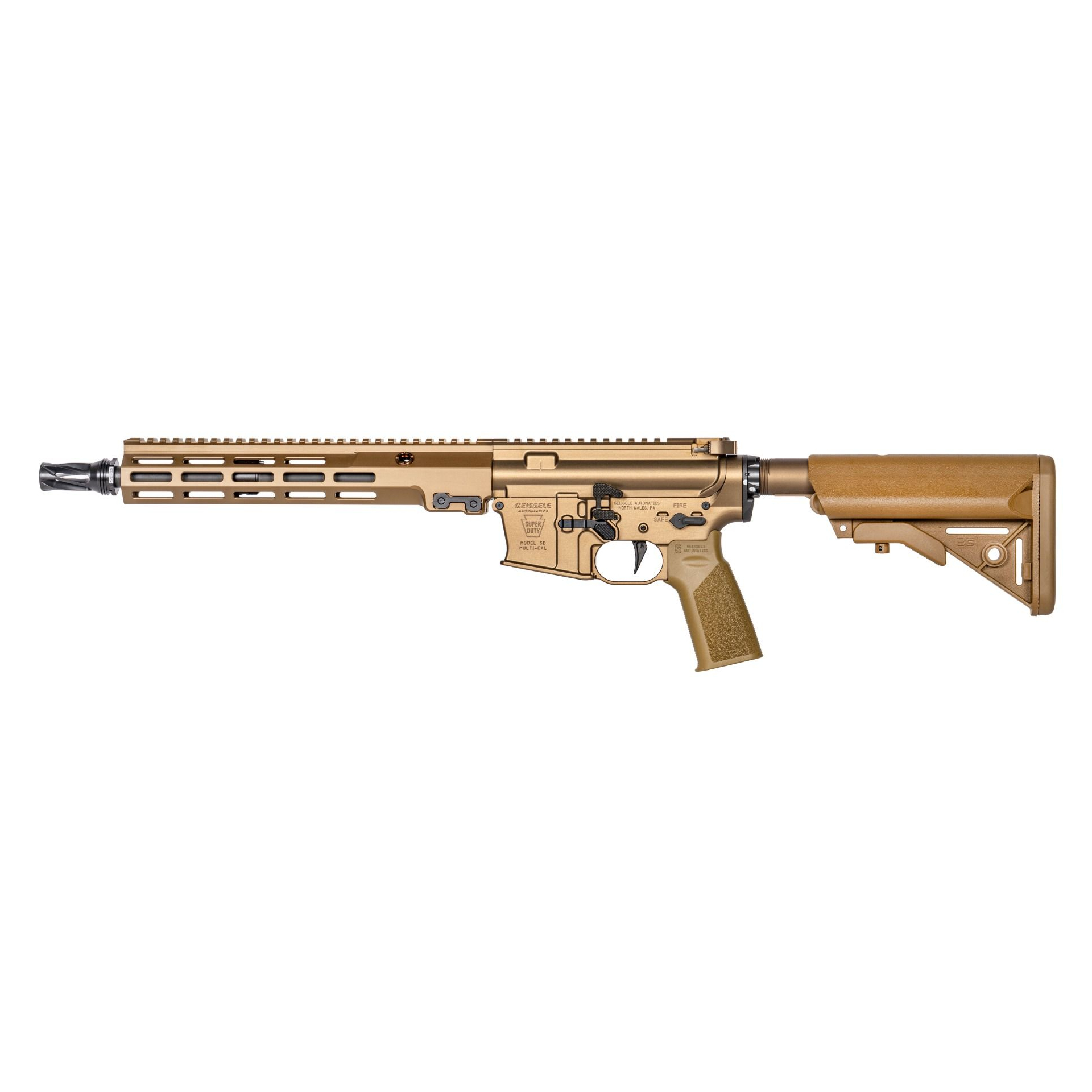 Geissele Automatics Super Duty Mod 1A Ambidextrous SBR 12.5" 5.56, Desert Dirt Color - Image 2