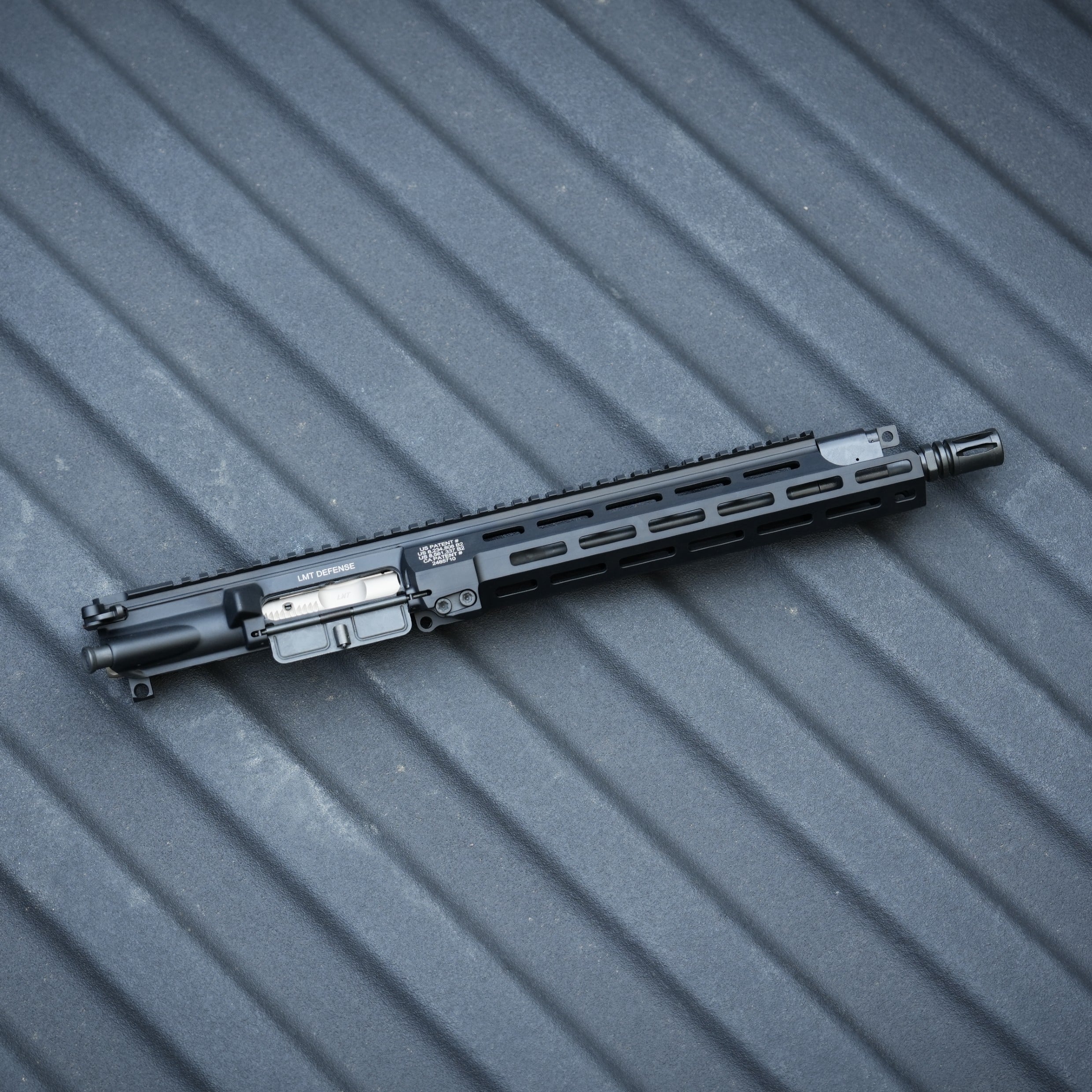LMT 12" 5.56 Piston 'Shovelnose' MLOK Complete Upper Receiver Group