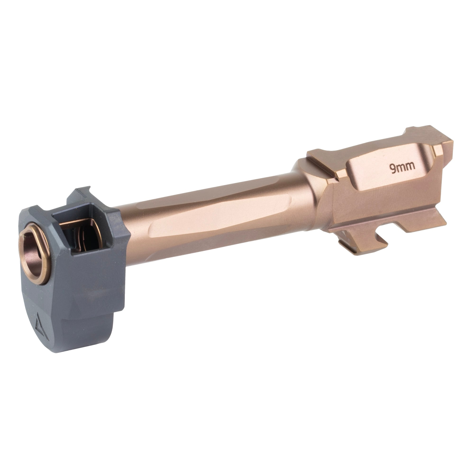 Radian Afterburner & Ramjet Micro Glock Compensator for Glock 43X, Bronze