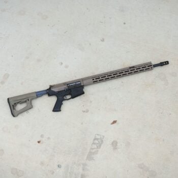 Knight's Armament SR-25 A3 22" 6.5 Creedmoor MLOK Rifle, Two-Tone FDE